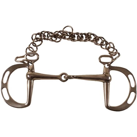 Spaans bit voor een bewegelijk paard Umbria Equitazione SS Uxeter