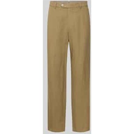 straight fit linnen broek van puur linnen model 'Lynx'