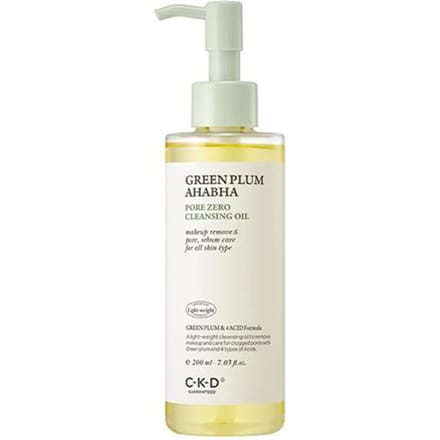 [CKD] Green Plum AHA BHA Pore Zero Cleansing Oil 200ml beige