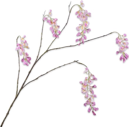 Silk-ka - Kunstbloem - wisteria - roze - H129 cm