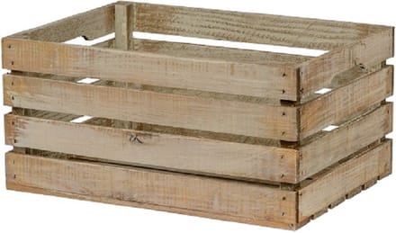 Houten Kist - Groot, Old Look / Opbergkist / Geschenkverpakking / Gift / Kado
