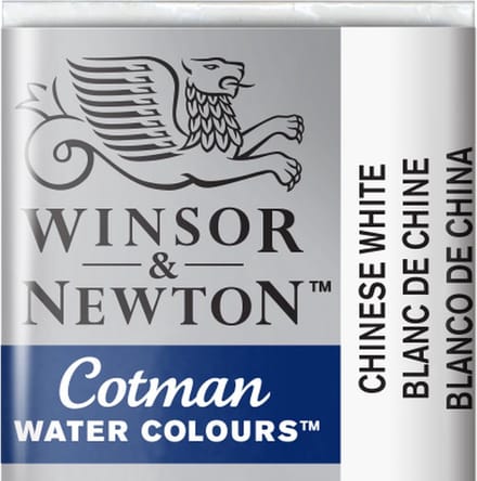 Cotman Aquarelverf, chinese white, 1stuk