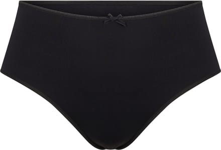 RJ Bodywear - Pure Color - Dames Maxi String - Zwart - M