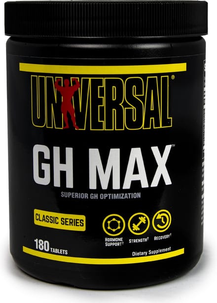 Universal Nutrition GH Max (180 Tabs) Standard - Testosteron Booster - Testo Booster-Complex