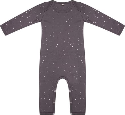 Little Indians Jumpsuit Dots Junior Katoen Grijs/wit Maat 62