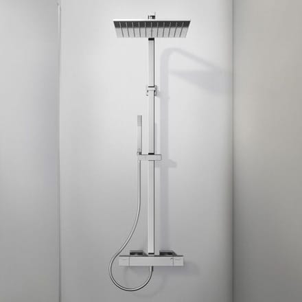 Ideal Standard Ceratherm C100 Douchesysteem 313x611x1122 mm, 12.0 l/min (3 bar), A7542AA