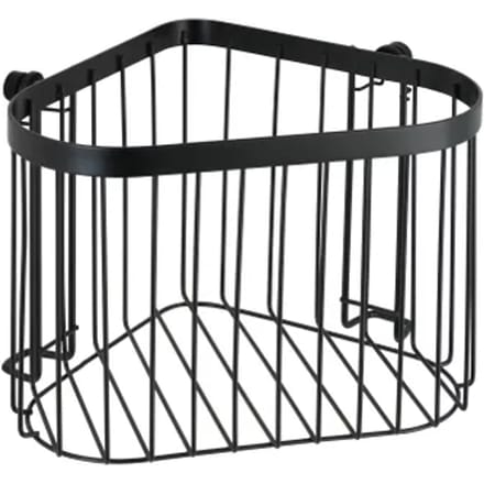 Wenko Douchemand Classic Plus 23,5x16,5x18,5cm Zwart