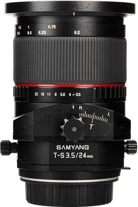 Samyang 24mm F3.5 Ed As Umc Tilt/Shift - Prime lens - geschikt voor Canon