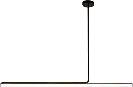 Toolight Led App1659-Cp Hanglamp Zwart 120,5X3X88Cm