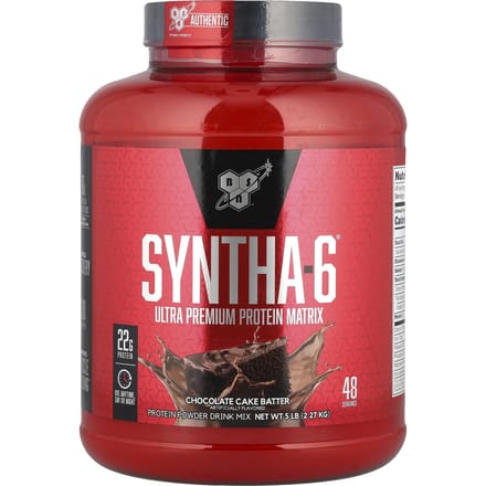 Syntha-6, Ultra Premium Eiwitmatrix, Chocolade Cakebeslag, 2,27 kg(5.0 pond)