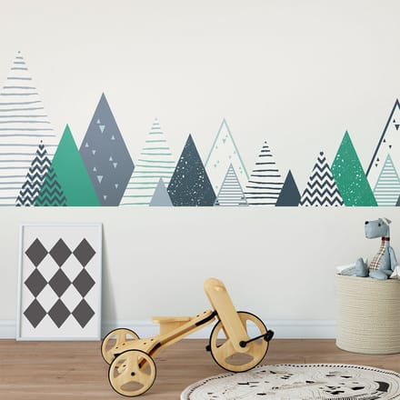 Kinderstickers van Scandinavische bergen, Zorka, 120 x 200 cm