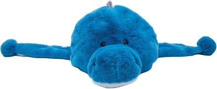 Cute since 1999 - Hoed voor kinderen - Knuffel hoed met Sjaal - Blauwe dinosaurus