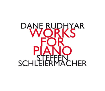 Steffen Schleiermacher - Rudhyar: Works For Piano (CD) (Limited Edition)