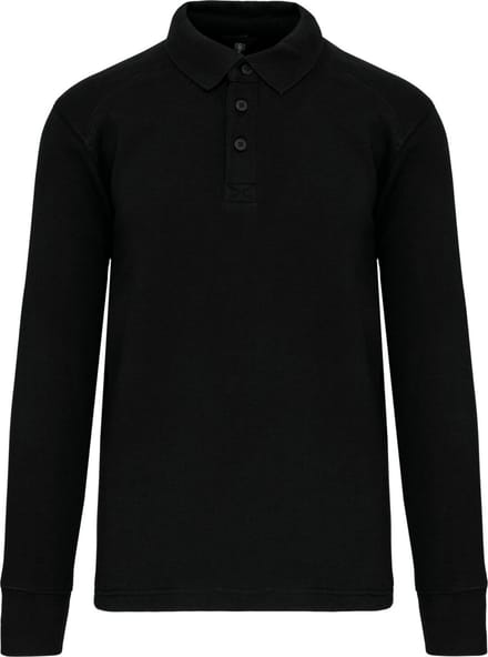 WK. Designed To Work Sweater met polokraag WK4000 - Black - S