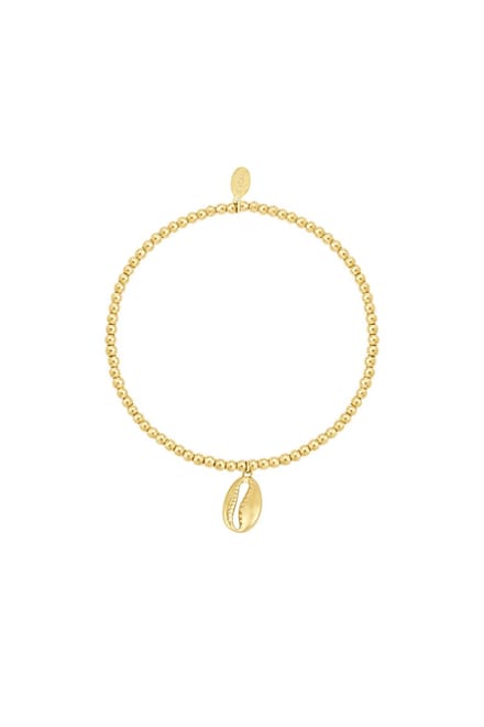 schelpenarmband - Goudkleur