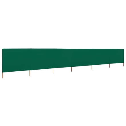 vidaXL - Windscherm - 6-panelen - 800x120 - cm - stof - groen