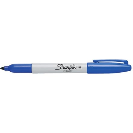 Viltstift Sharpie rond fijn blauw