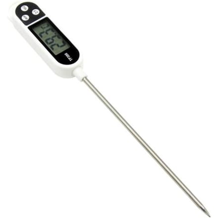 Digitale Voedselthermometer Keuken BBQ Koken Vlees Temperatuur Meet Sonde Tool 1pc black