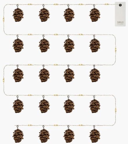 Sirius Home decoratieve lichtdecoratieslinger - 20 LED-lampen