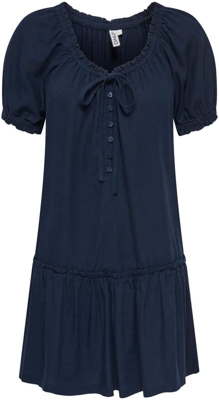 ONLY - ONLGOA SS LINEN SHORT DRESS CC PNT - Meisjes - Mini jurken