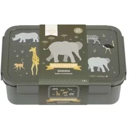 A Little Lovely Company - Bento brooddoos lunchbox - Savanne