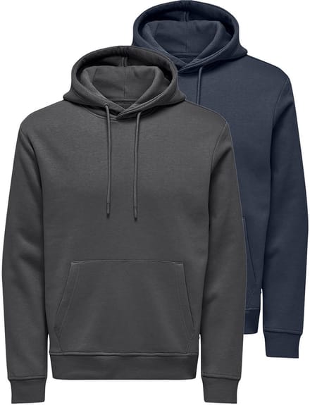 Only & Sons Heren hoddie 2 pack Connor