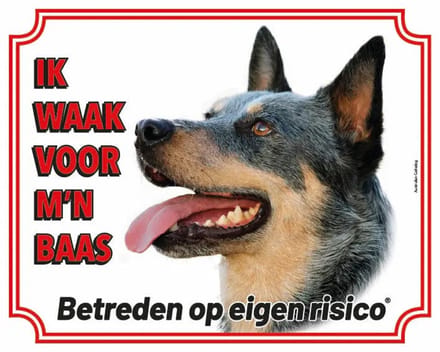 Australian Cattle Dog Waakbord