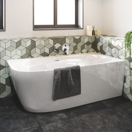 Megabad Profi Collection Home corner bath 170 x 80 cm, version left BD30005