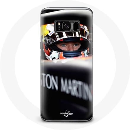 Coque pour Samsung Galaxy S8 Formule 1 Max Verstappen Pilote automobile