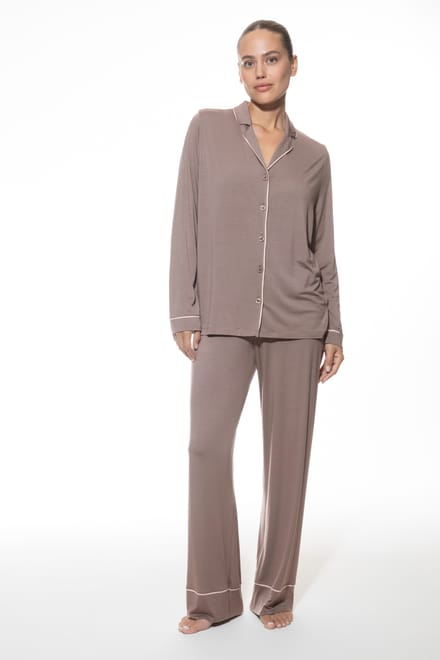Lange pyjama Serie Pure Chic Milk`n Coffee