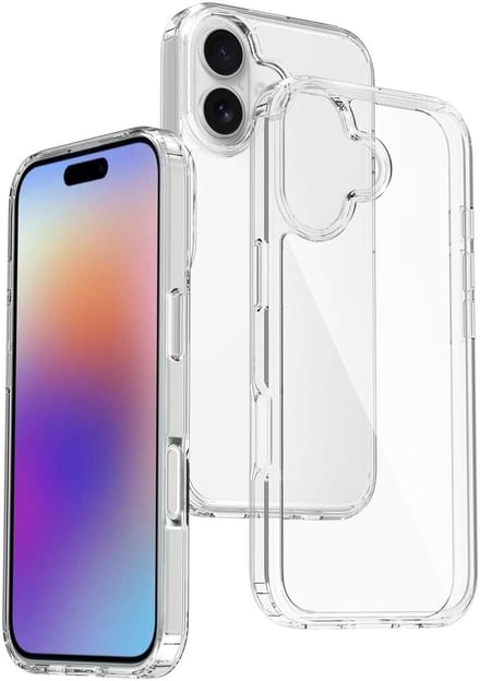 Hoesje geschikt voor Apple iPhone 17 - Phonesta Scratchproof Back Cover - Transparant