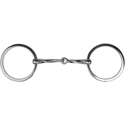 2 ring bit voor gedraaide paarden Metalab Magic System