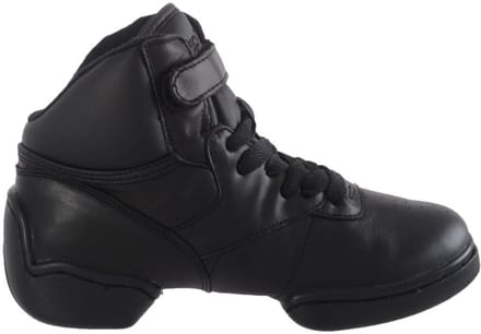 Papillon Danssneakers Splitzool Hoog Model Zwart Maat 44,5