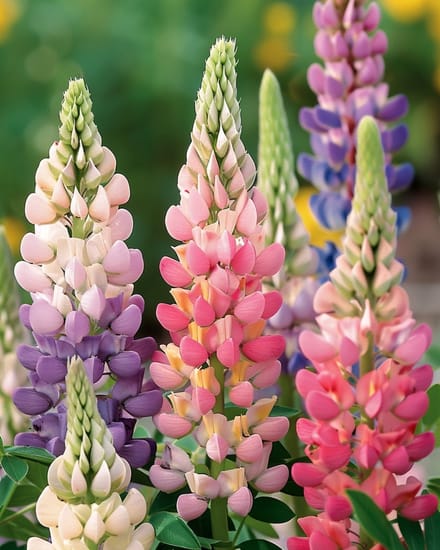 2 sets - Lupine Zaden Minarette Lupinus Polyphyllus Meerjarig Gemengd