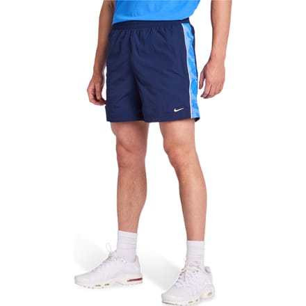 Nike Tuned Korte Broeken Heren - Blauw - Maat S - Poly Woven