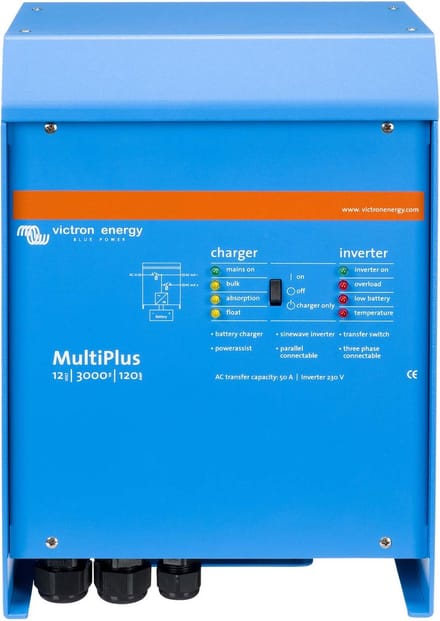 Victron MultiPlus omvormer / acculader  12V/3000/120 -50A