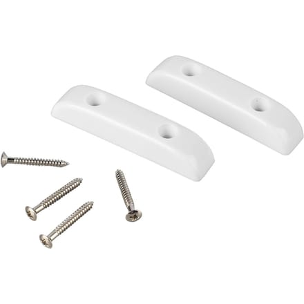 2 Pièces Repose-pouce Basse Plastique Antidérapant Léger Repose-doigt Pouce Guitare Basse Jazz GM03 Or white