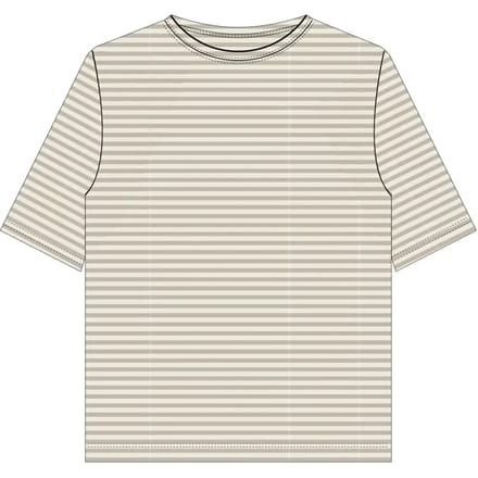 MSCH Copenhagen Mschbahara Ss Pullover Stp Tops & T-shirts Dames - Shirt - Creme - Maat L/XL