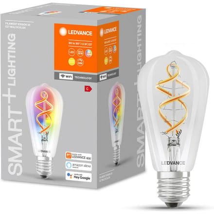 LEDVANCE 4058075609914 LED-lamp Energielabel: G (A - G) E27 4.5 W Warmwit
