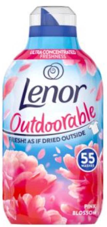Lenor Wasverzachter - 55sc770ml - outdoorable - pink blossom