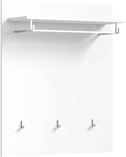 Solero garderobekastpaneel wit hoogglans MDF TZ - 25x80x96cm