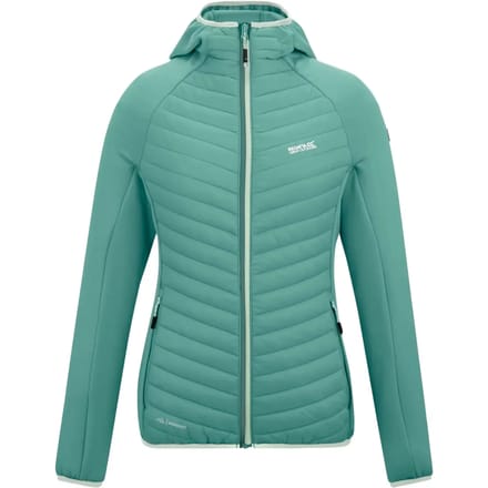 Dames Andreson Stretch Waterafstotende Hybride Jas met Baffle-afwerking