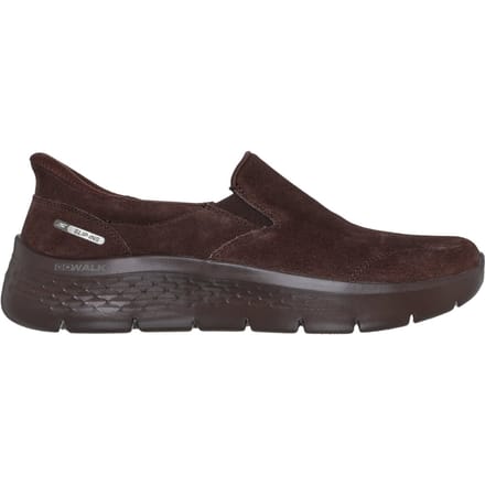 Skechers - maat 40 - Go Walk Flex Dames Instappers - Bruin
