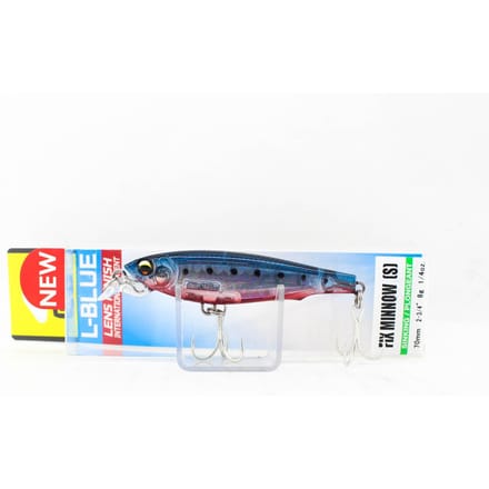 Leurre coulant Yo Zuri Duel L Blue Fix Minnow 70S F1231-HRI (1114)
