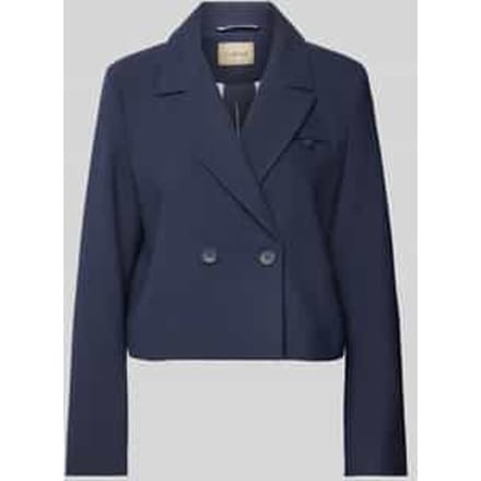 Korte blazer in effen design