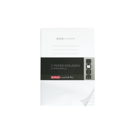 Herlitz 50034093 schrijfblok & schrift A4 80 vel Wit