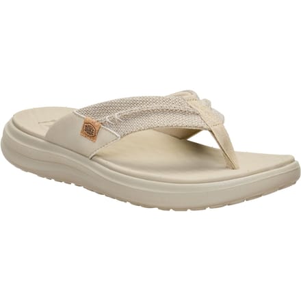 HEYDUDE Finn Flip Polyester Heren Tan Sandalen