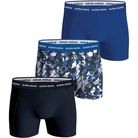 Rekbare katoenen boxer Björn Borg (x3)
