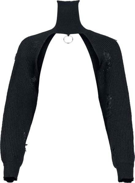 Banned - Gothic Gebreide trui - Damara Jumper - S tot 4XL - voor Vrouwen - zwart