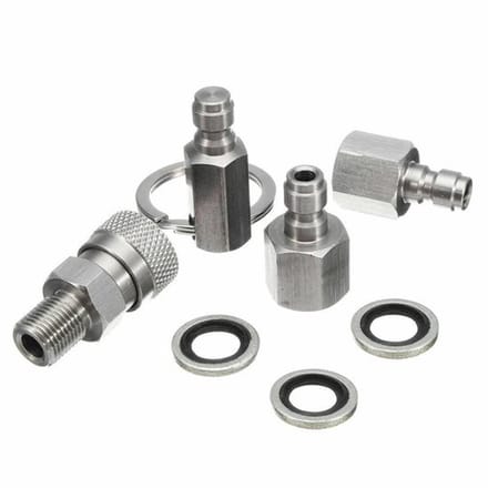Vt Goods - Roestvrije Snelle Verbindt Montage Adapter - 1/8 - Vullen
